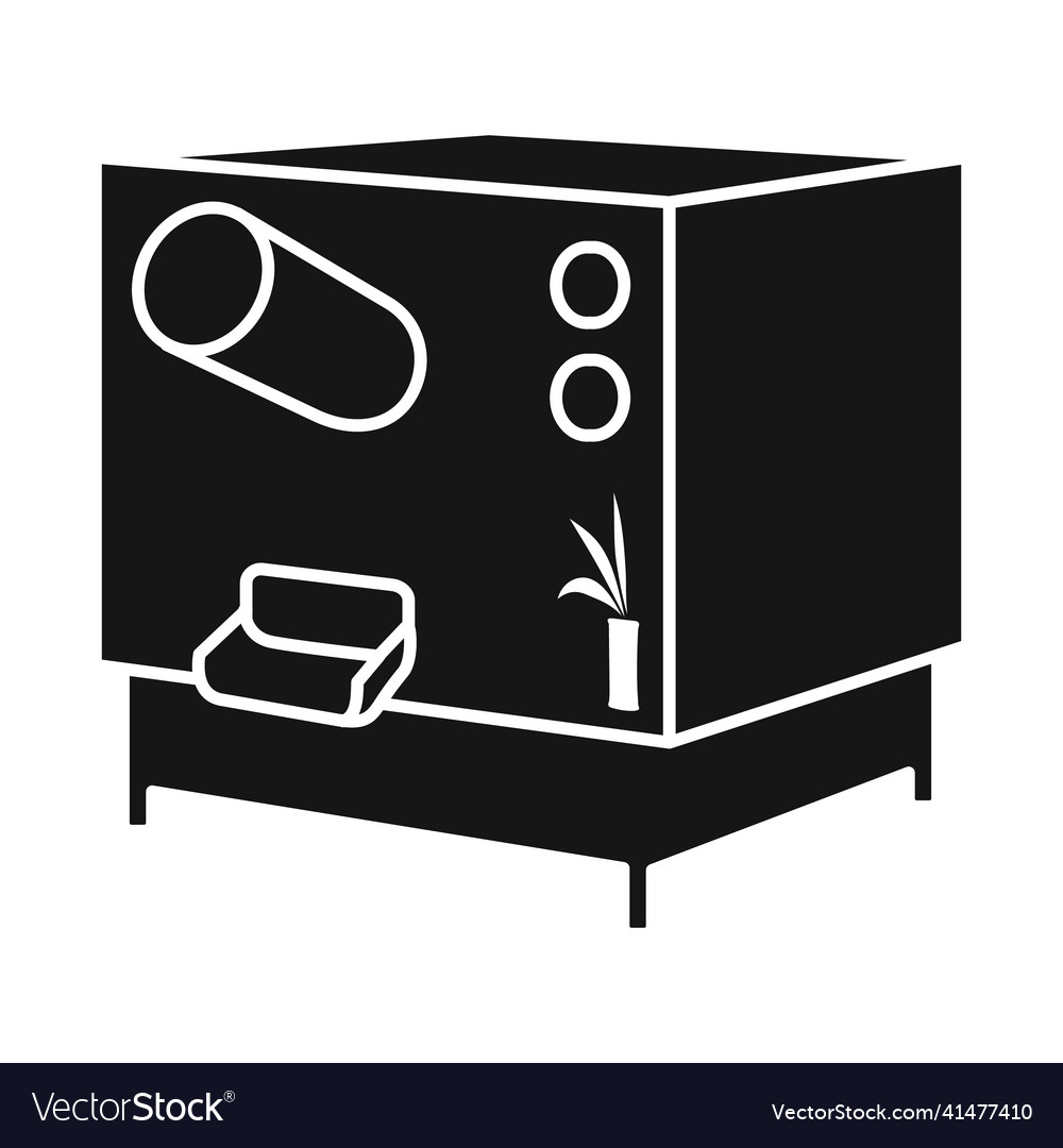 Isolated object of juicer and machine logo