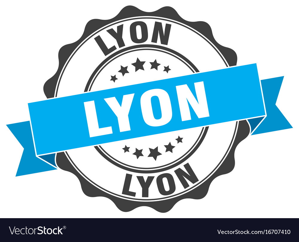 Lyon round ribbon seal