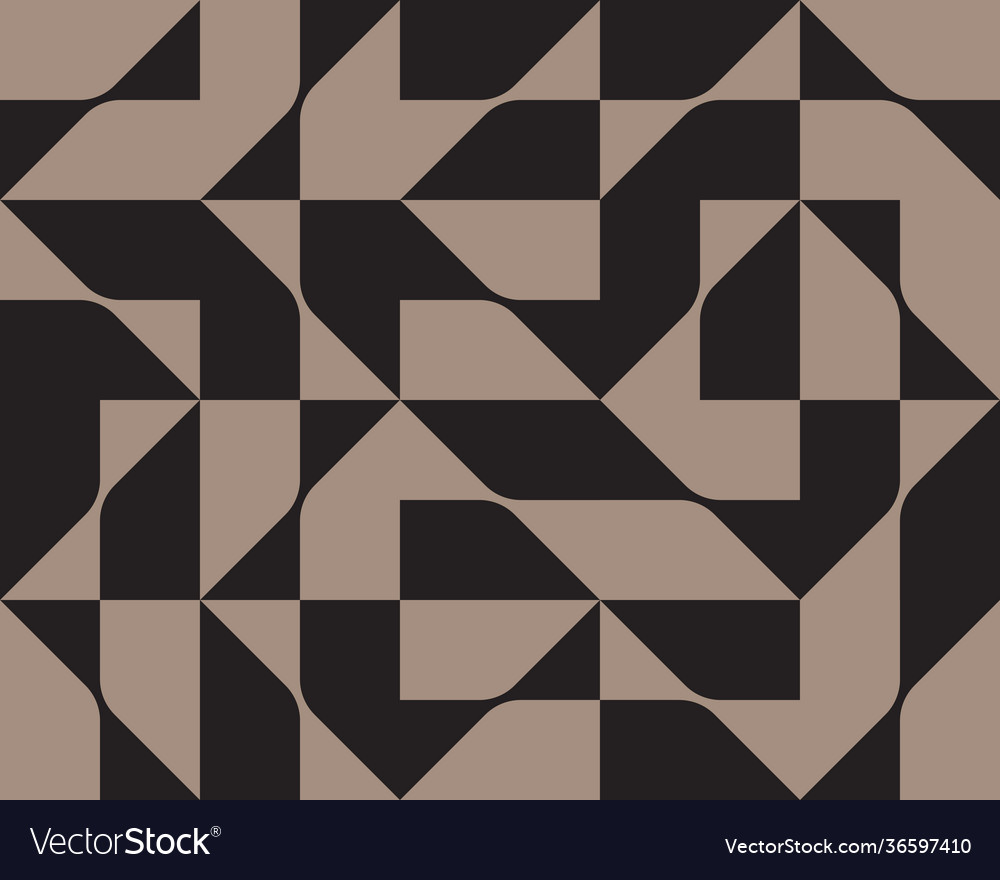 Monochrome abstract pattern design vector image Monochrome abstract pattern design