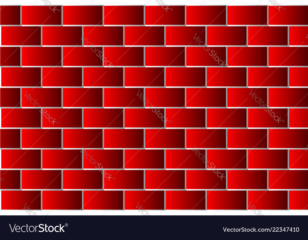 Red bricks - pattern