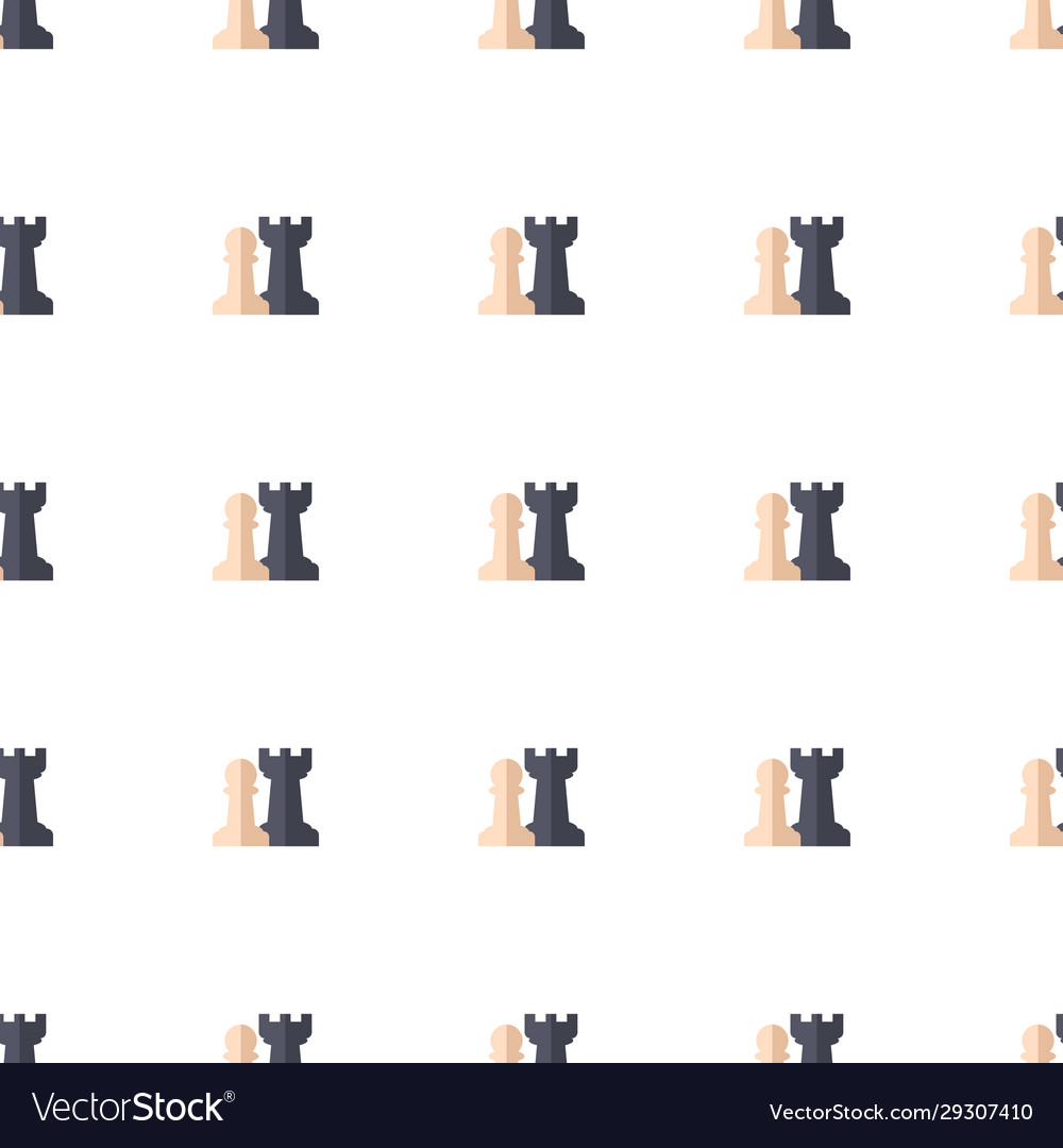 Strategy game icon pattern seamless isolated