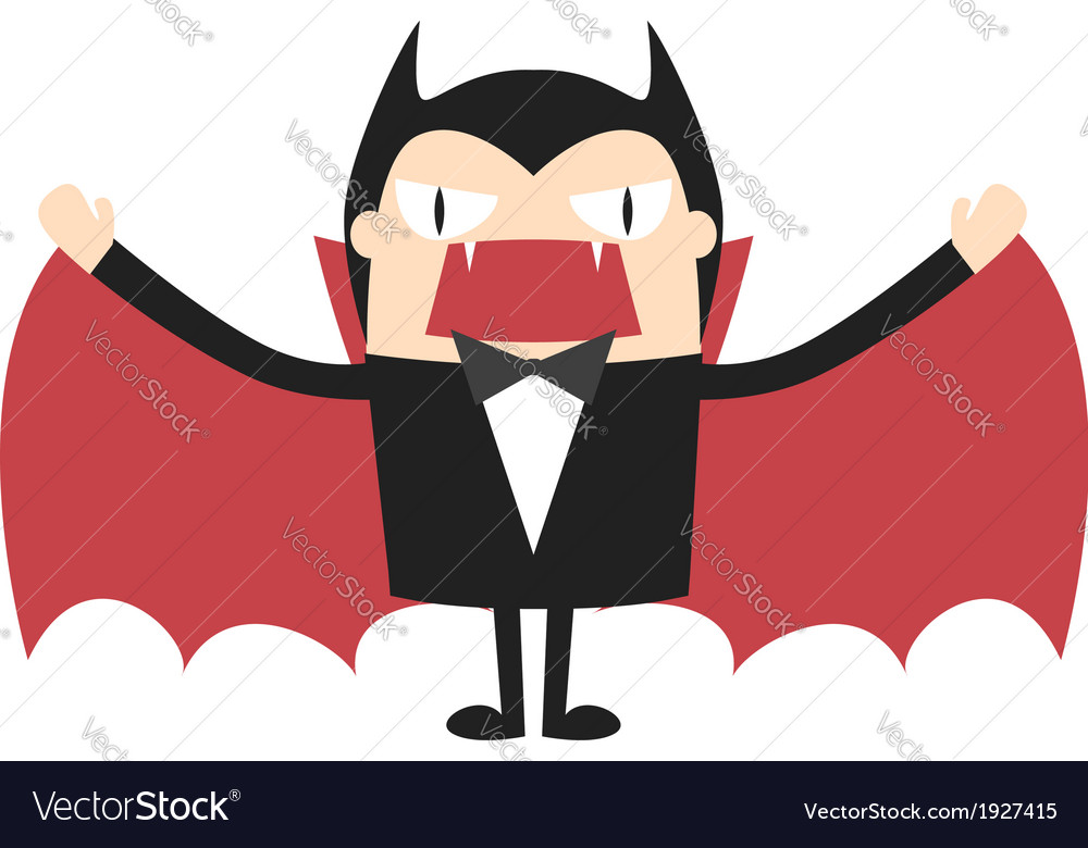 Cartoon Vampire Dracula