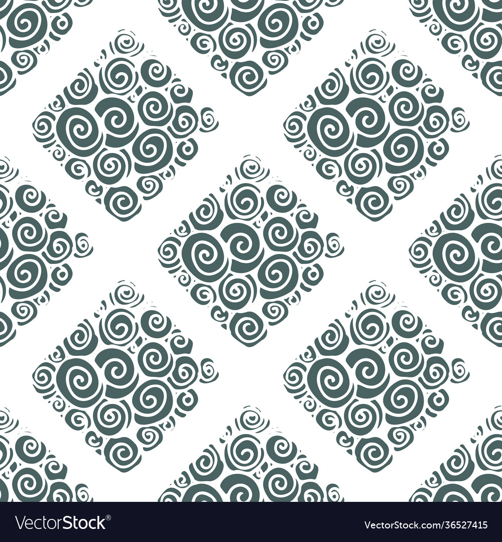 Seamless pattern with abstract square vector image Seamless pattern with abstract square