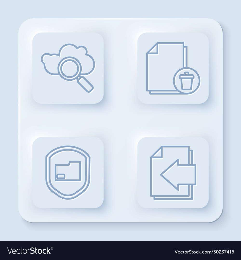 Zeilensuche Cloud Computing löschen Datei vector image Zeilensuche Cloud Computing löschen Datei