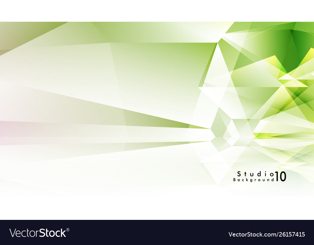 Studio background abstract triangles