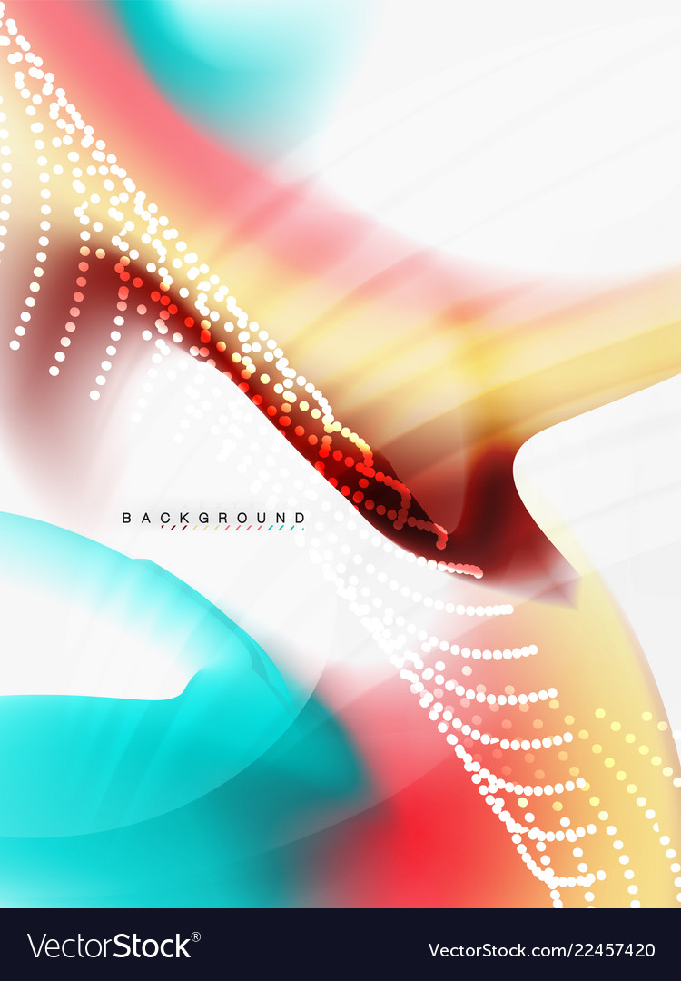 Background abstract color flow liquid design Vector Image Background abstract color flow liquid design