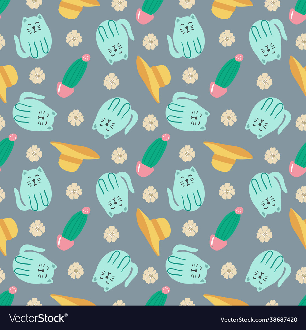 Beautiful pattern with icons and design elements