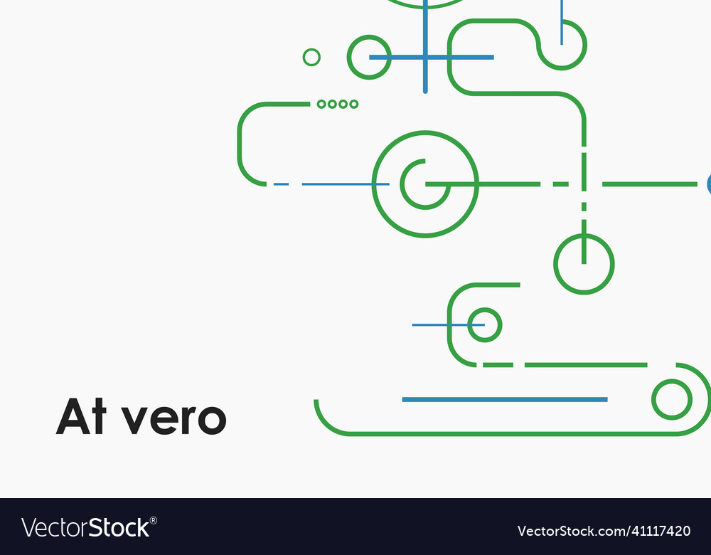 Pattern with digital geometric data network Vector Image Pattern with digital geometric data network
