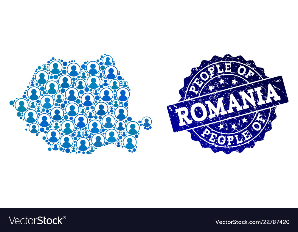 Romania Population Mosaic