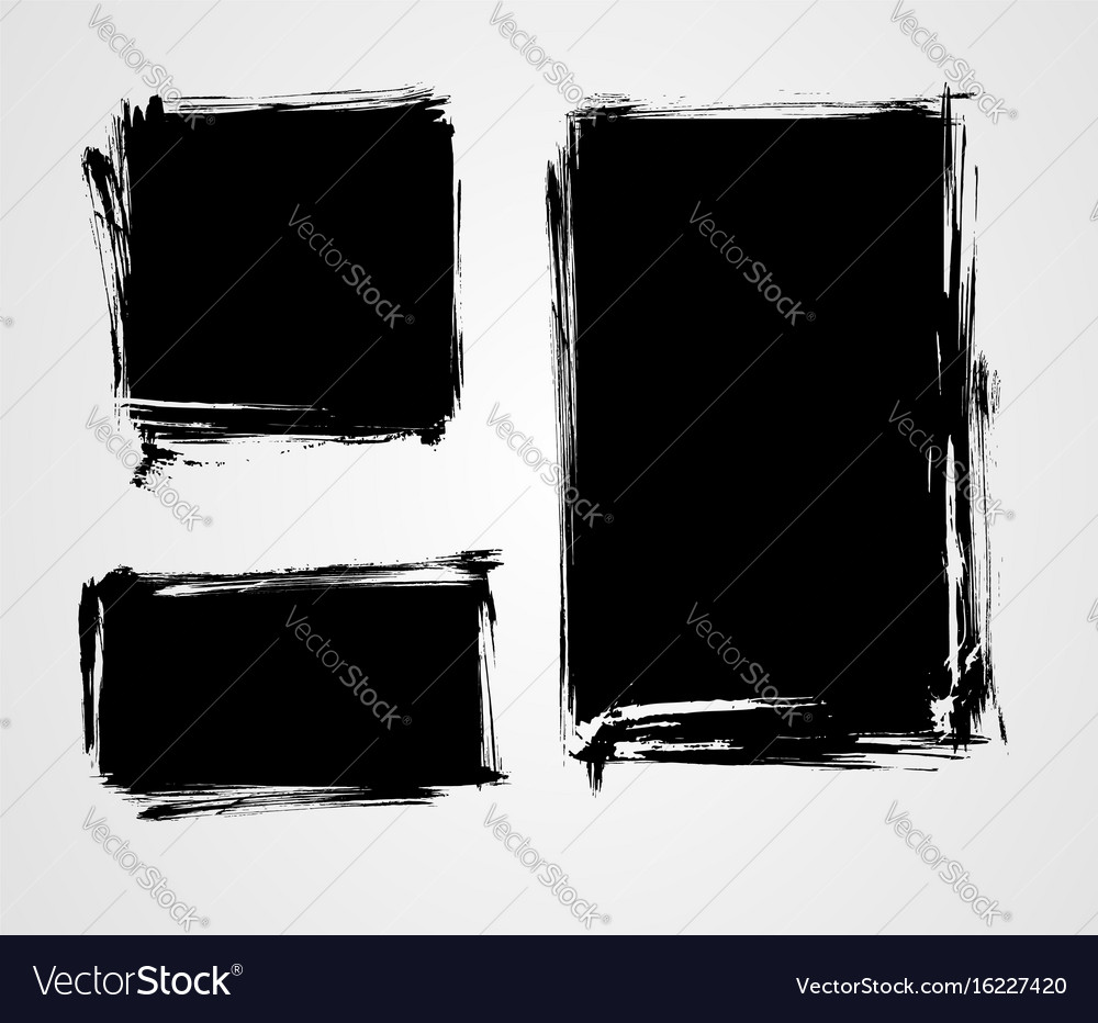 Set of grunge elements for your design template