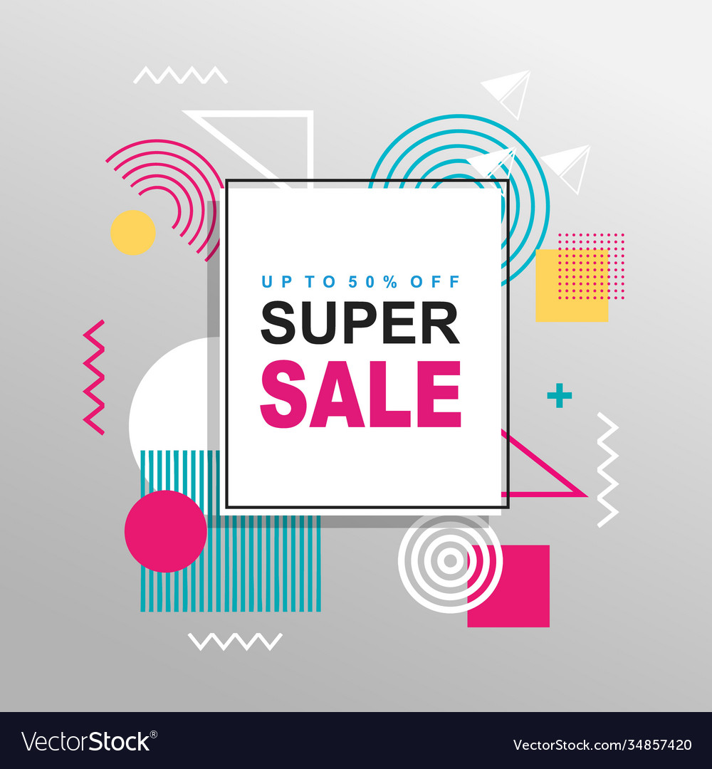 Super sale abstract geometric