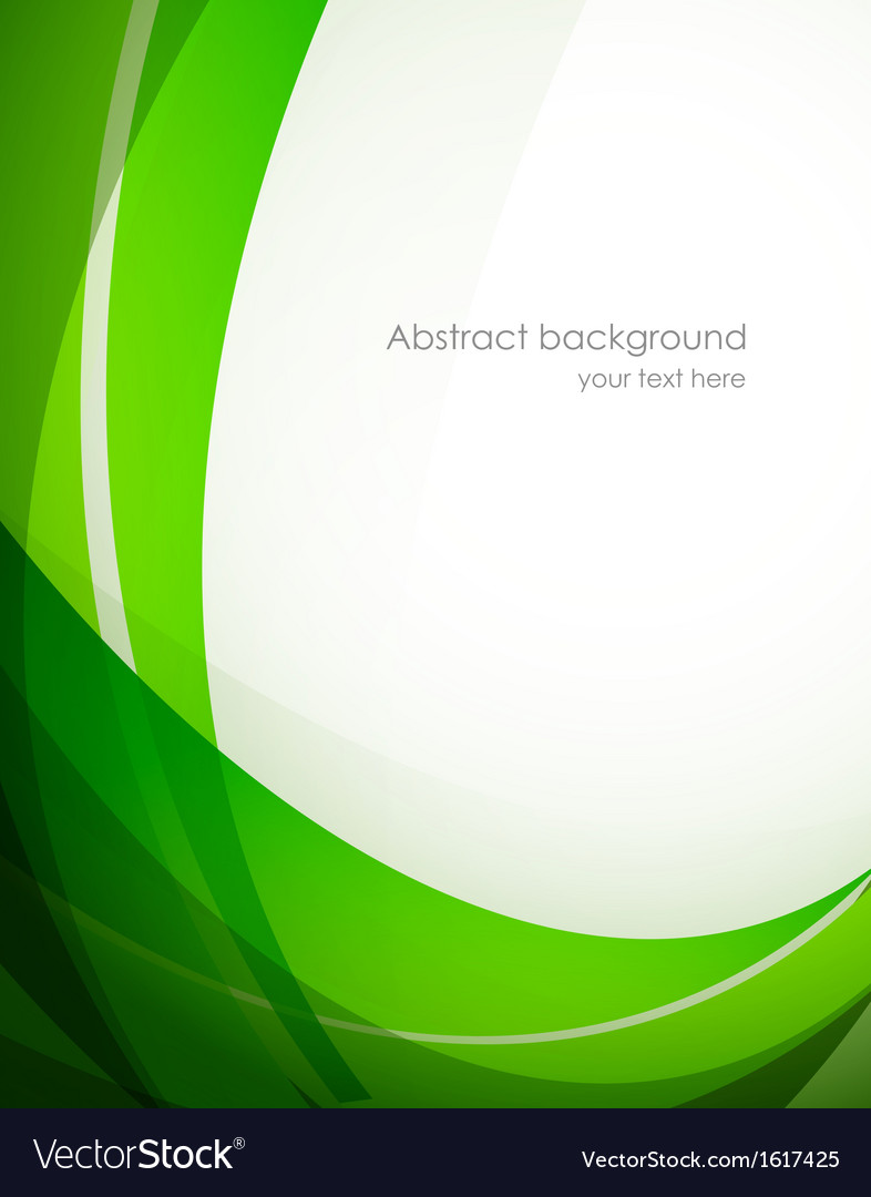 Abstract green background Royalty Free Vector Image