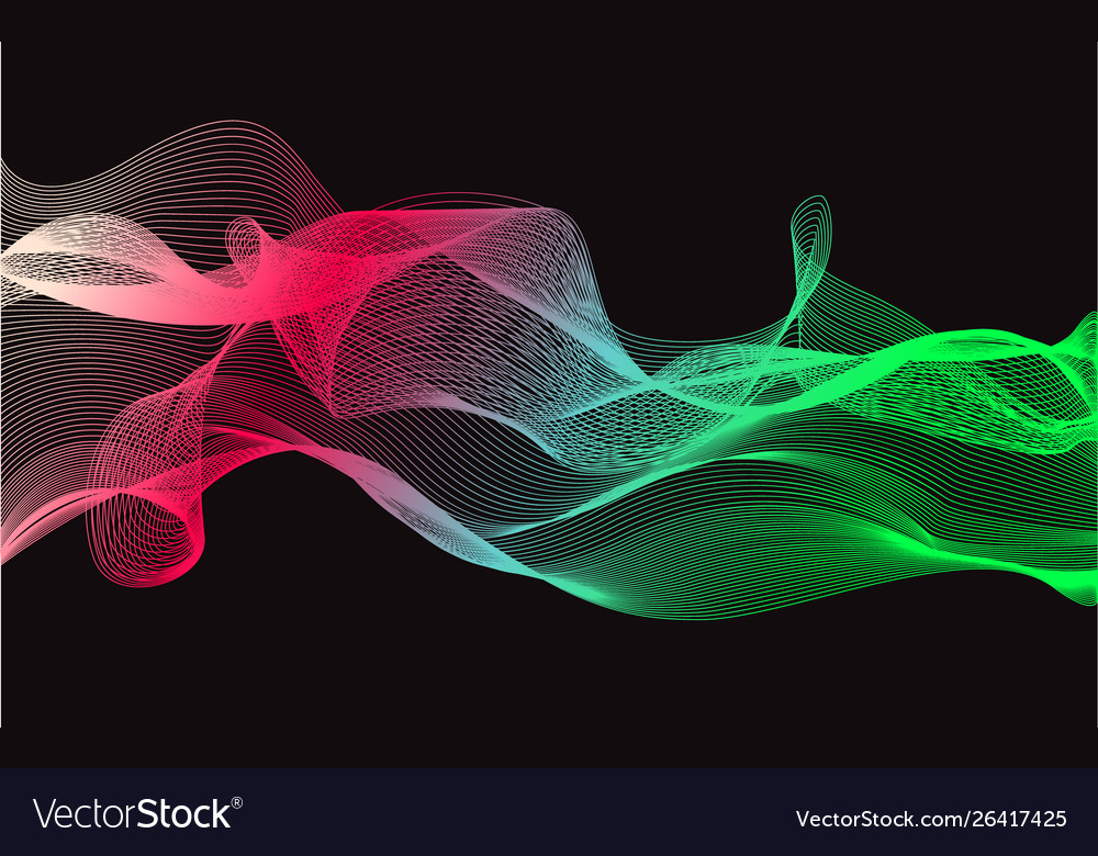 Background in style linear graphics