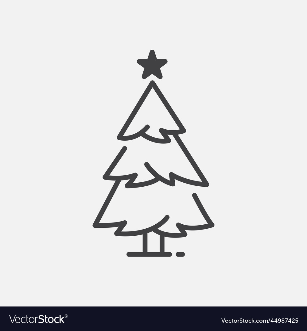 Fir tree icon design