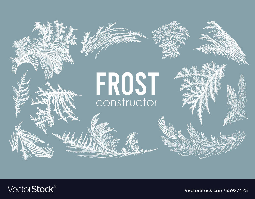 Frost Window Pattern Set