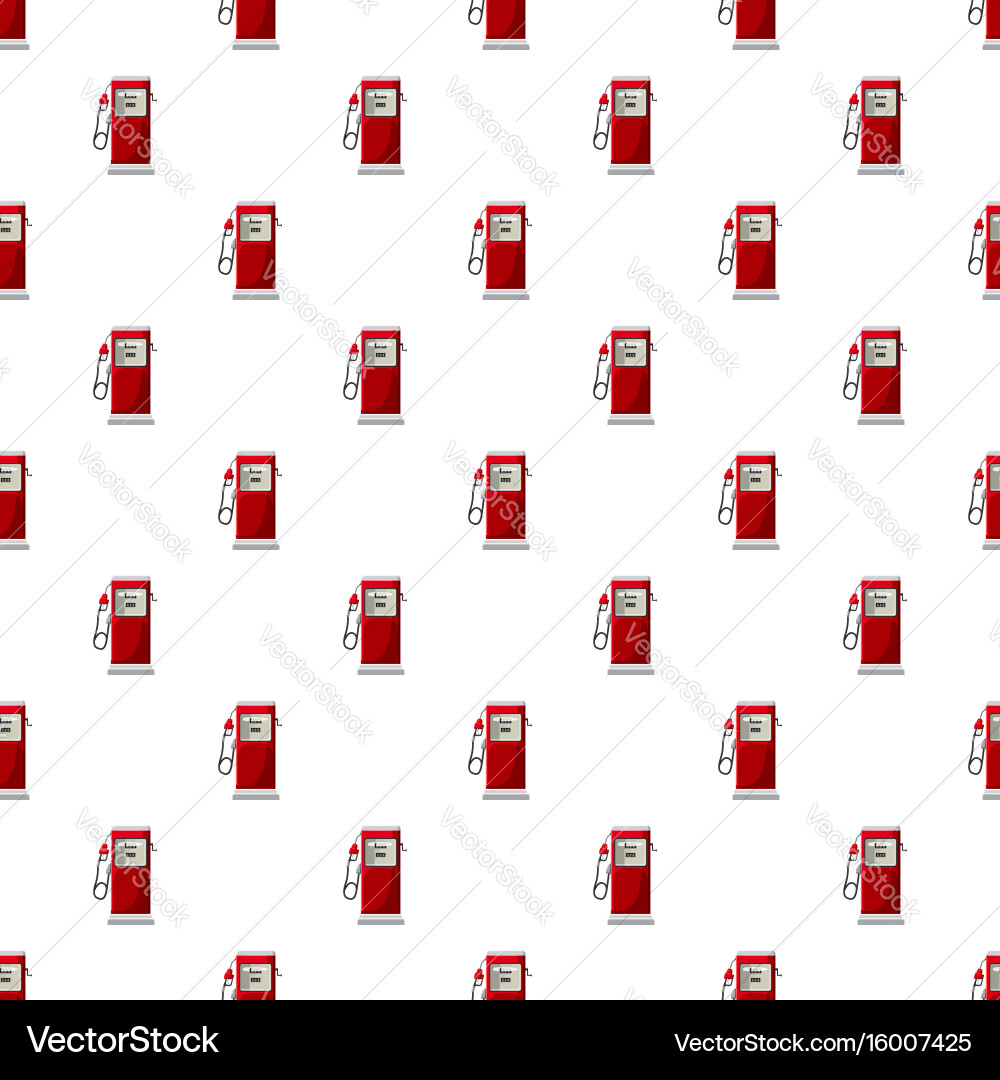 Gas station pattern Royalty Free Vector Image - VectorStock