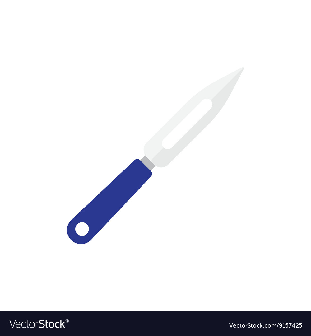 Peeler kitchen tool sign Royalty Free Vector Image