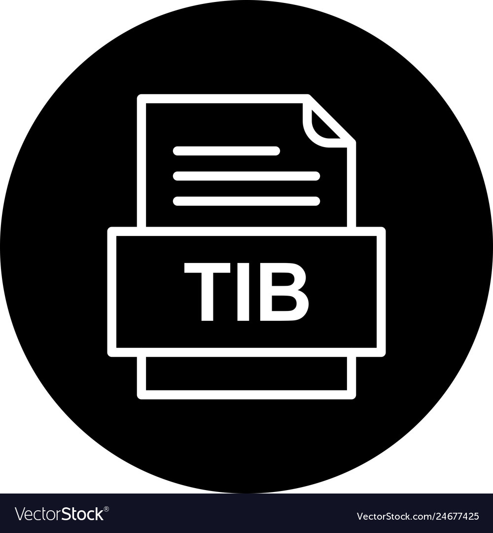 Tib file document icon