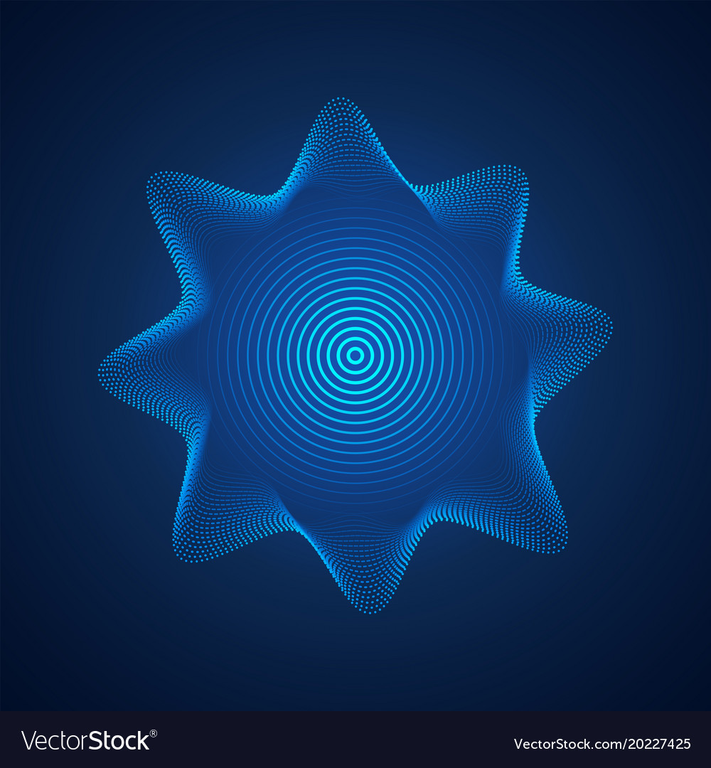 Wave form Royalty Free Vector Image - VectorStock