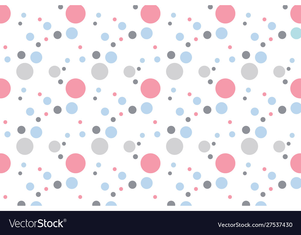Abstract flat colorful circles pattern background