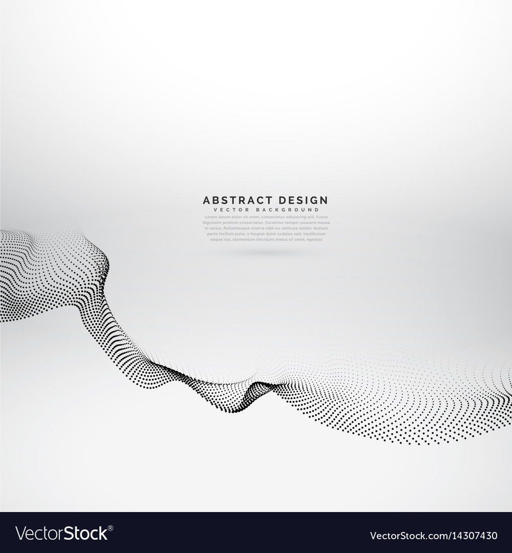 Dynamic Particle Wave Background