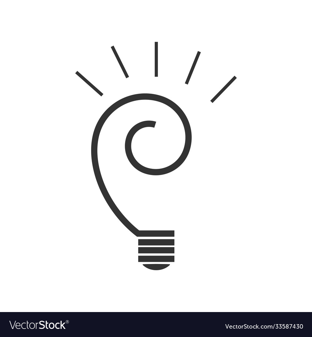 Light icon template design