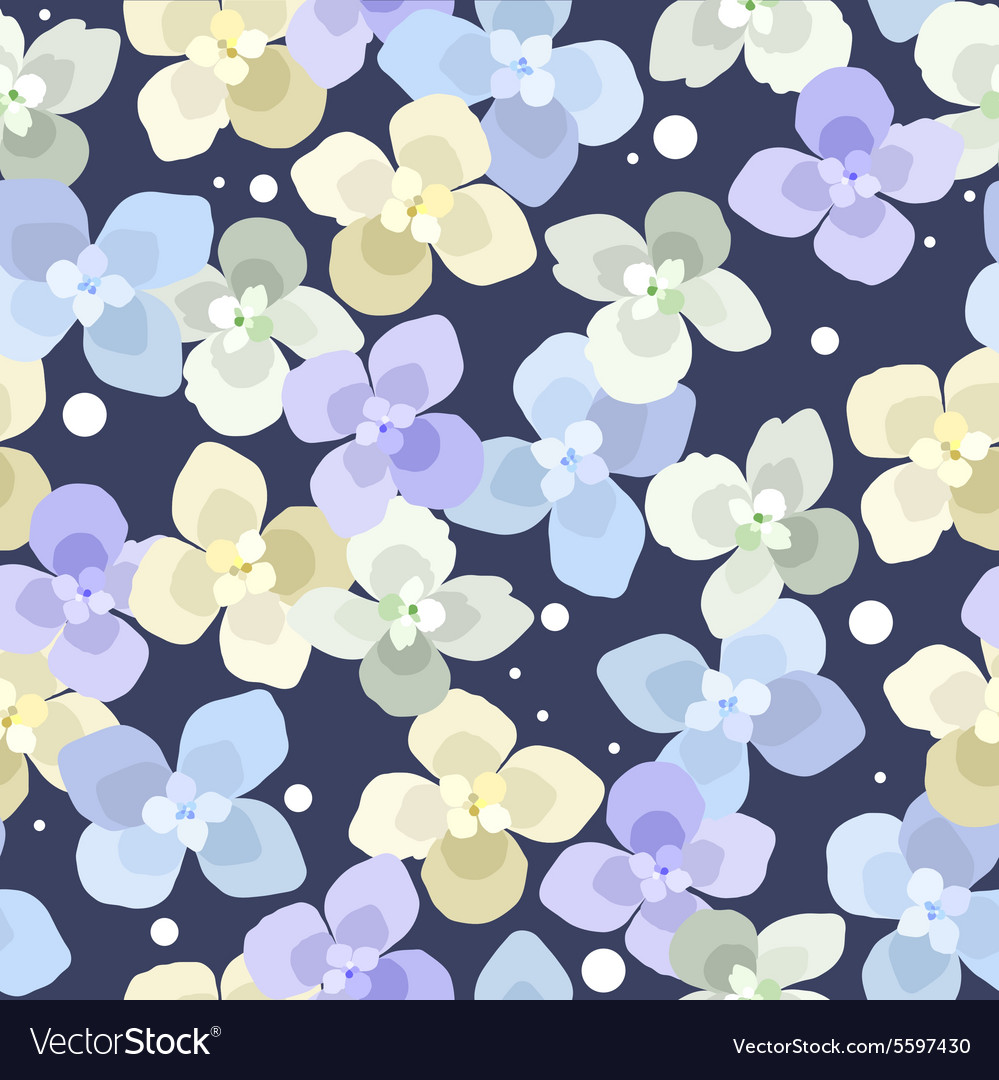 Seamless floral background