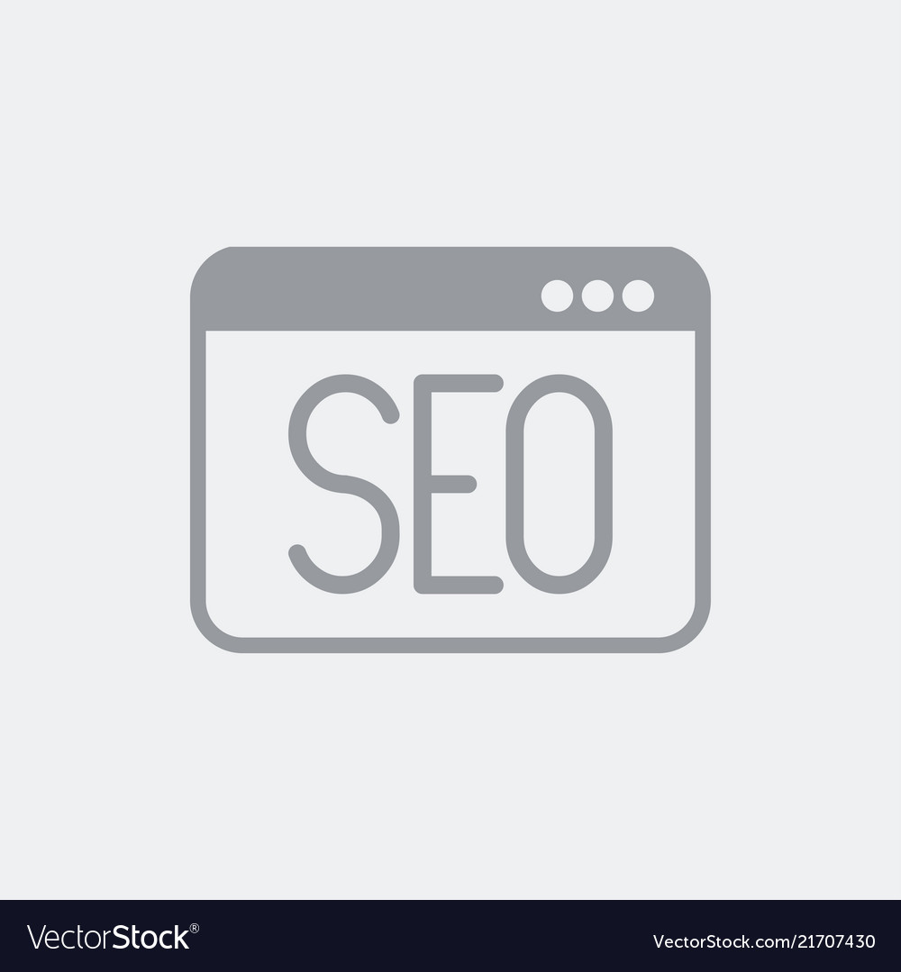 Seo computer window icon