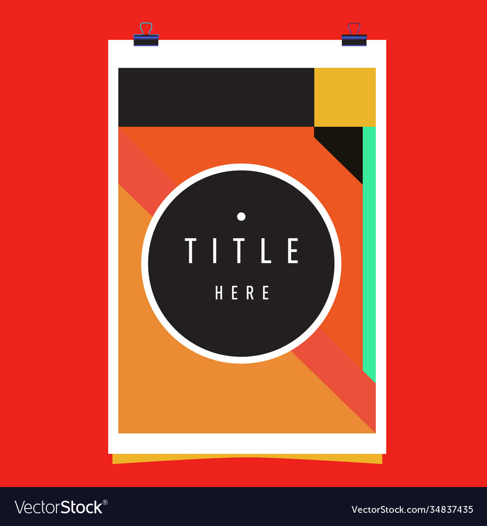 Abstract colorful geometric pattern background