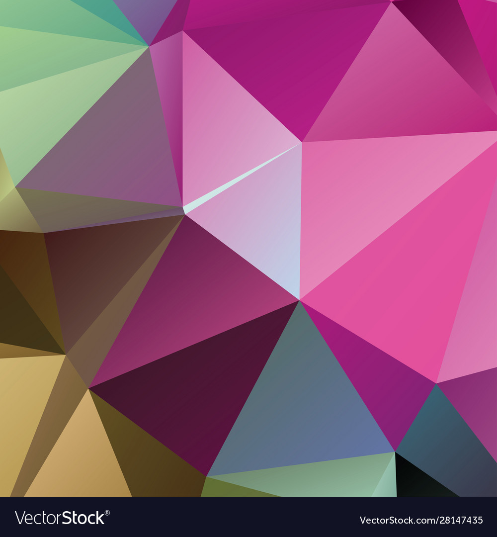 Abstract retro triangle background vector image Abstract retro triangle background