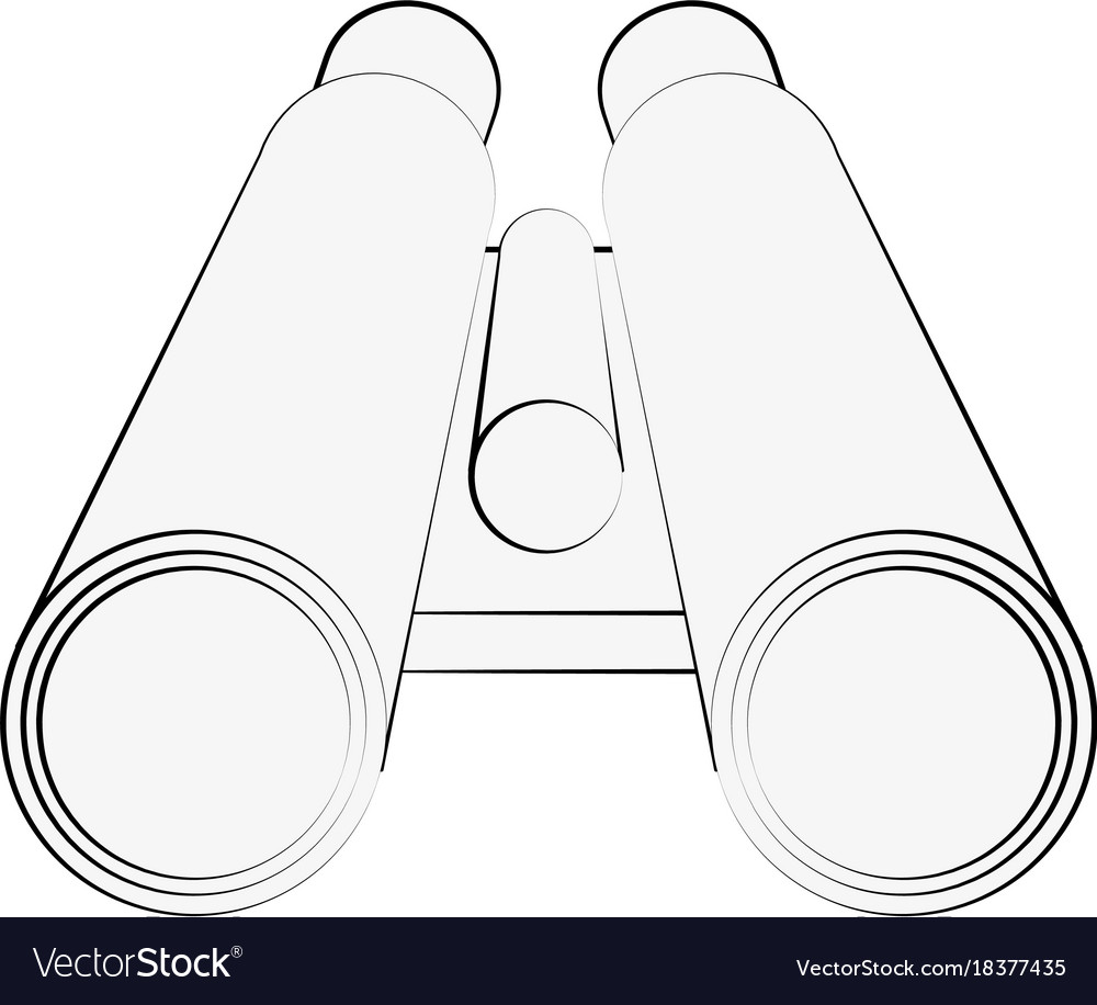 Binocular frontview icon image