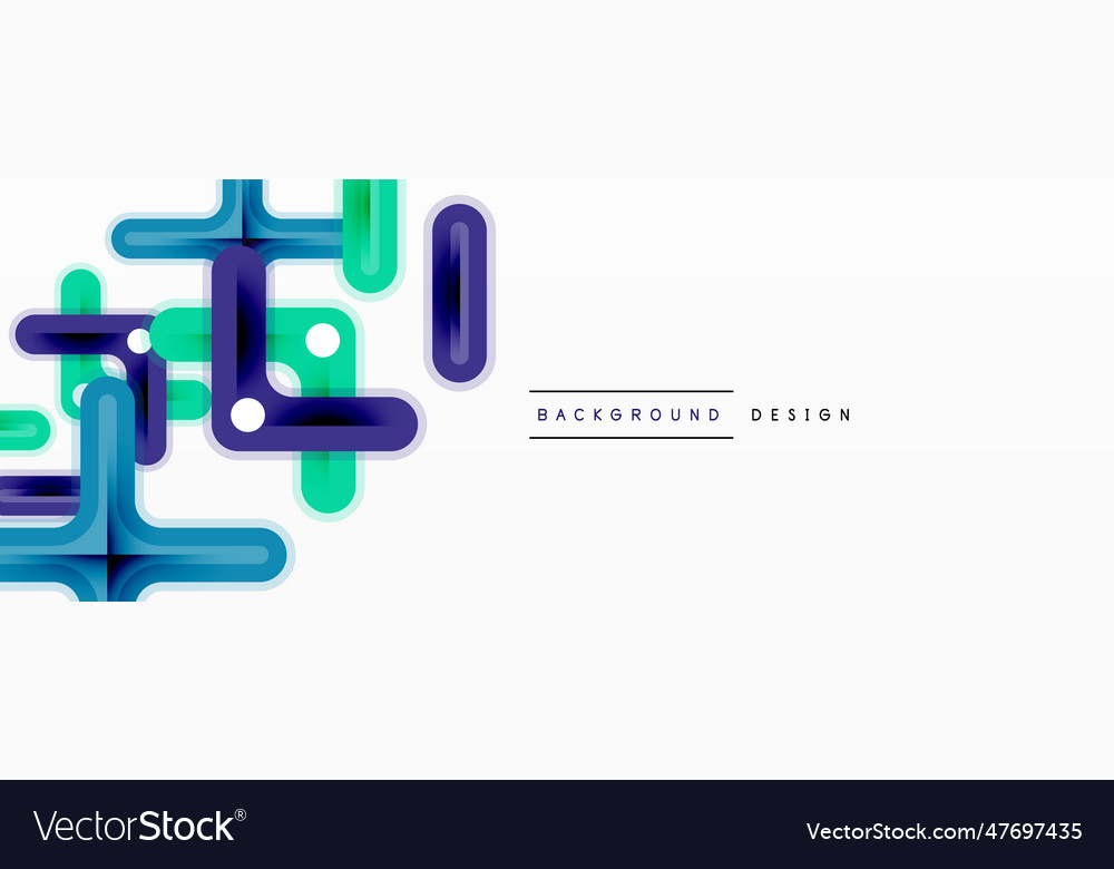 Cross line background minimal geometric template vector image Cross line background minimal geometric template