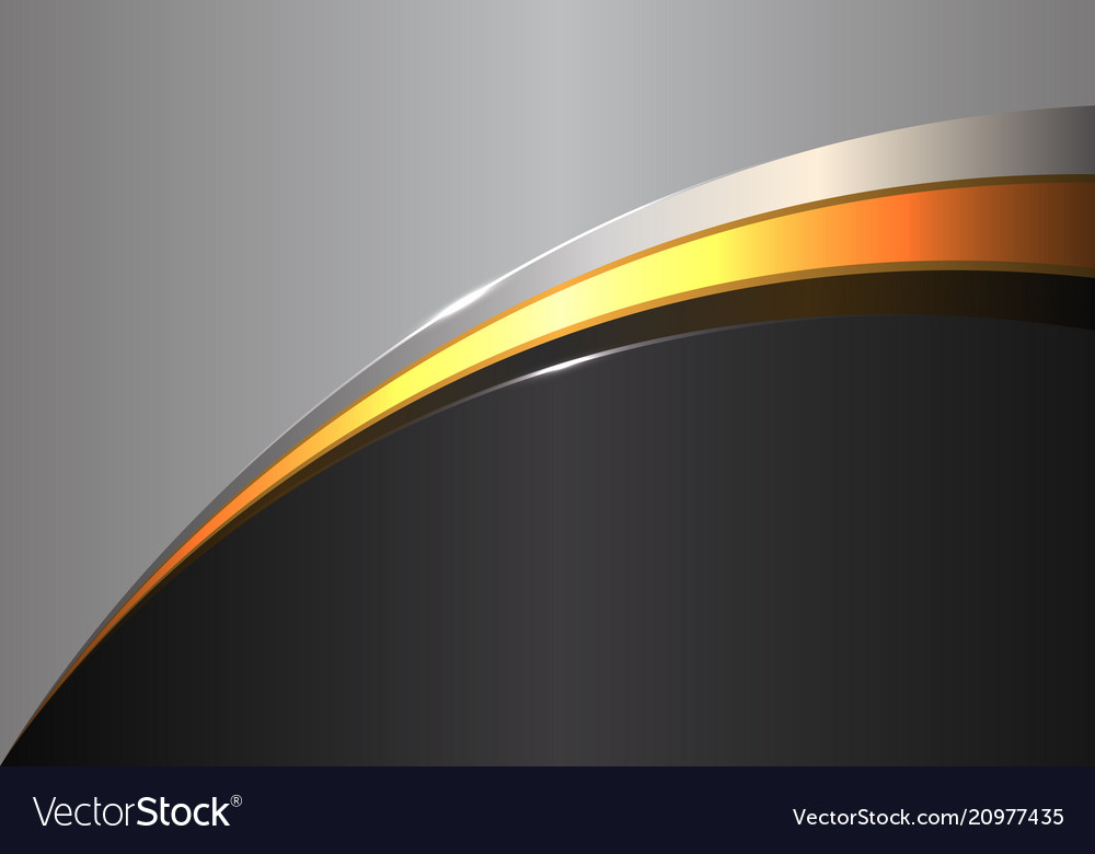 Golden Curve Abstract Background