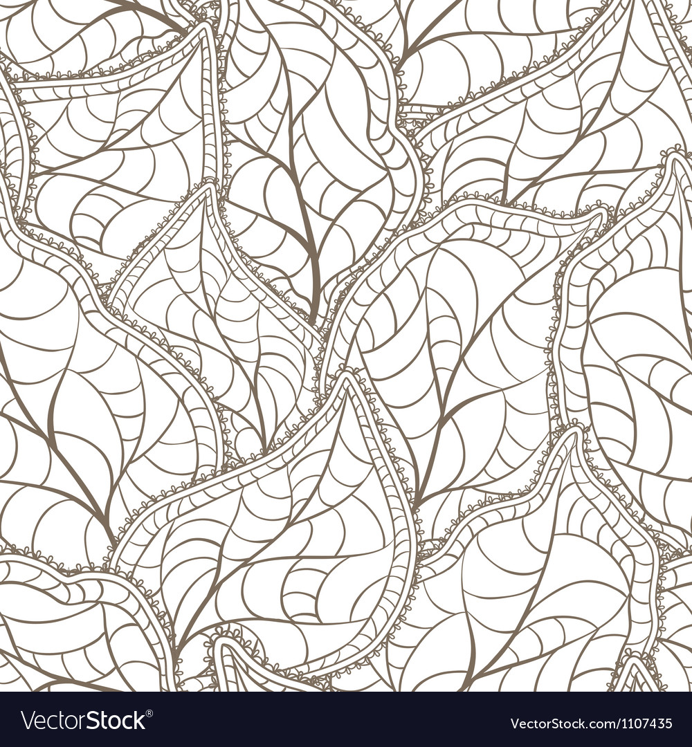 Leaf Pattern - Elegant Seamless