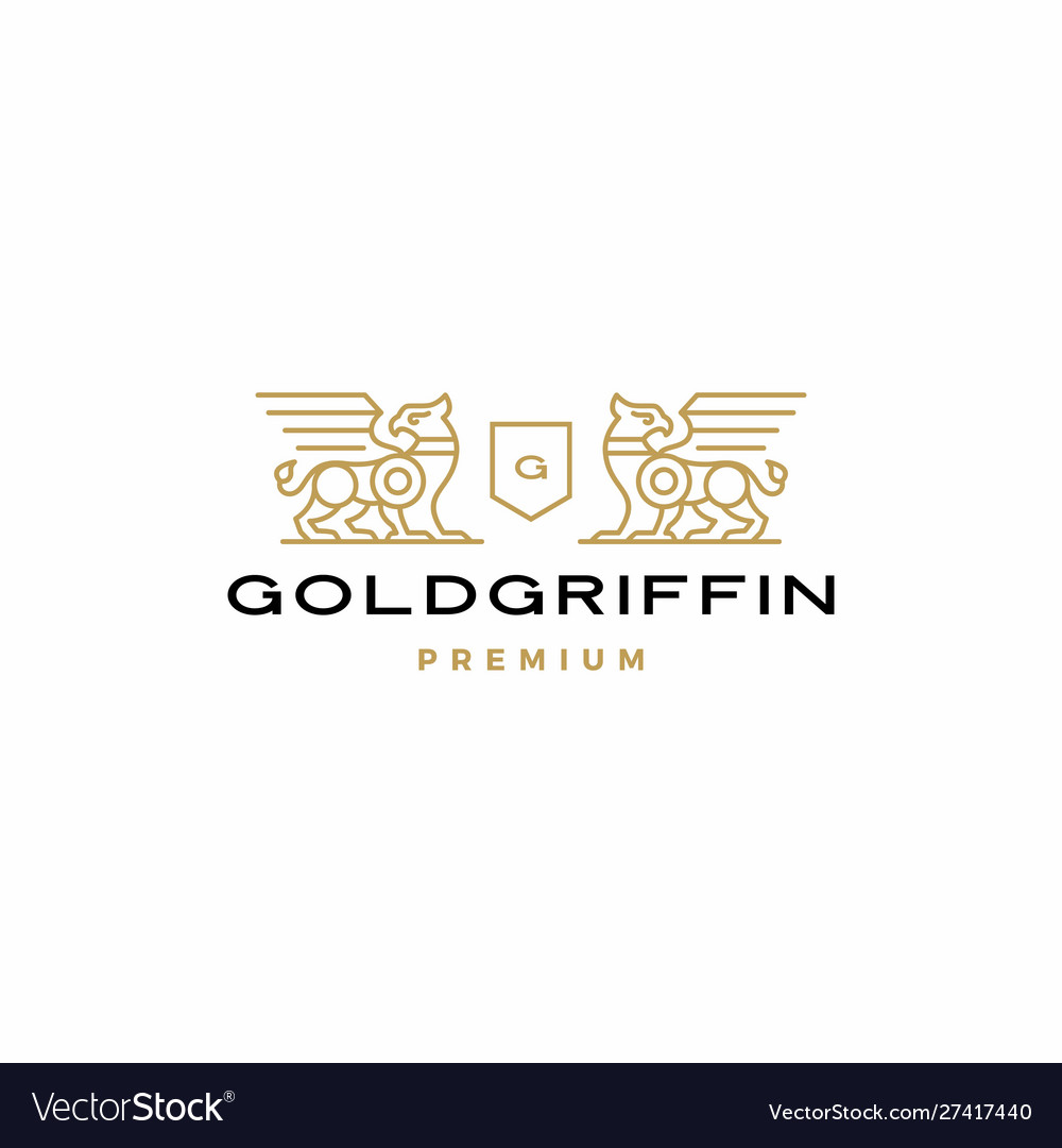 Griffin Wappen Logo Symbol