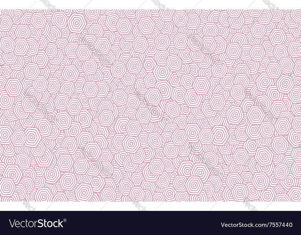 Pink hexagonal pattern background