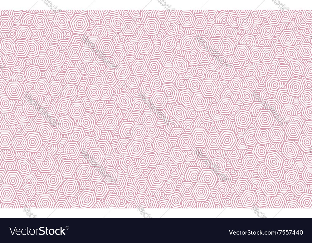 Pink hexagonal pattern background