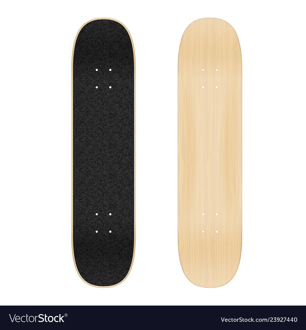 Skateboard Vorlage für Ihr Design