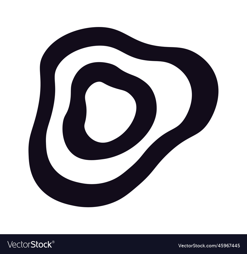 Abstract colorful spot design element