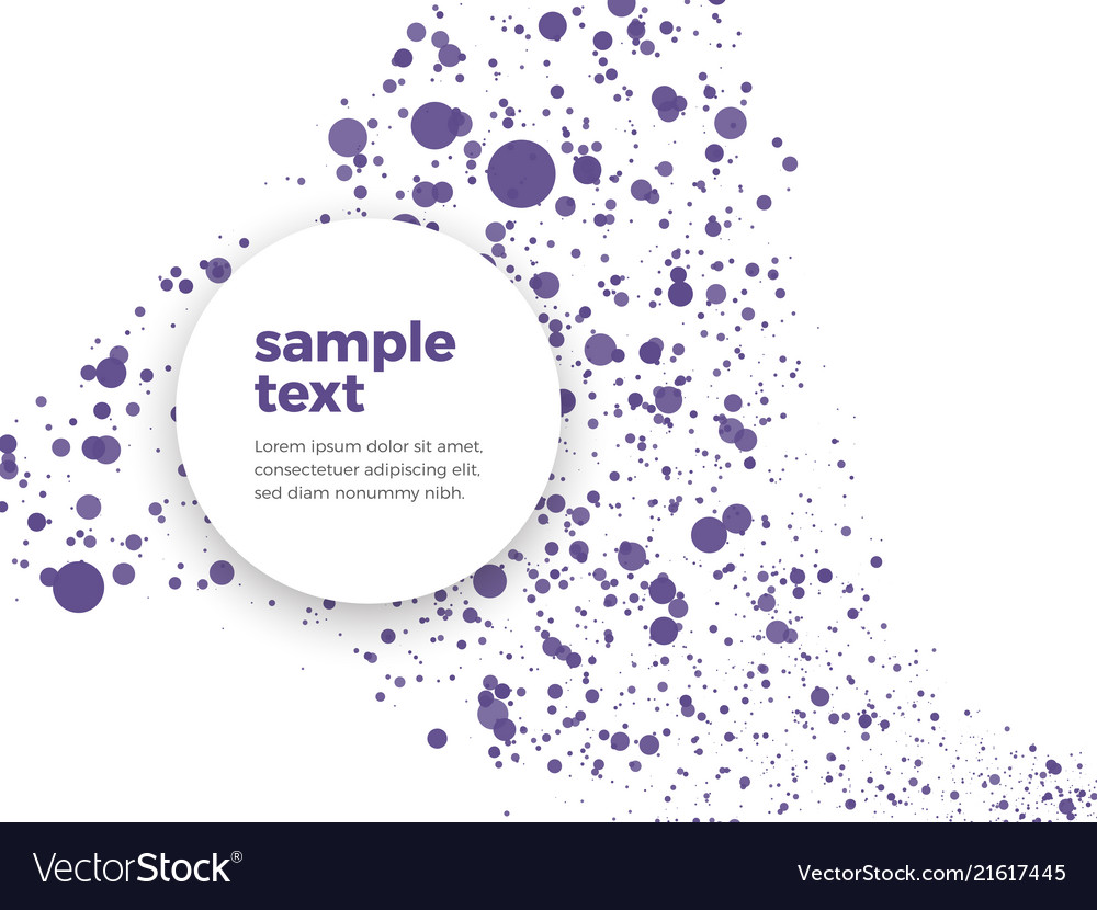 Abstract ultraviolet dotted background