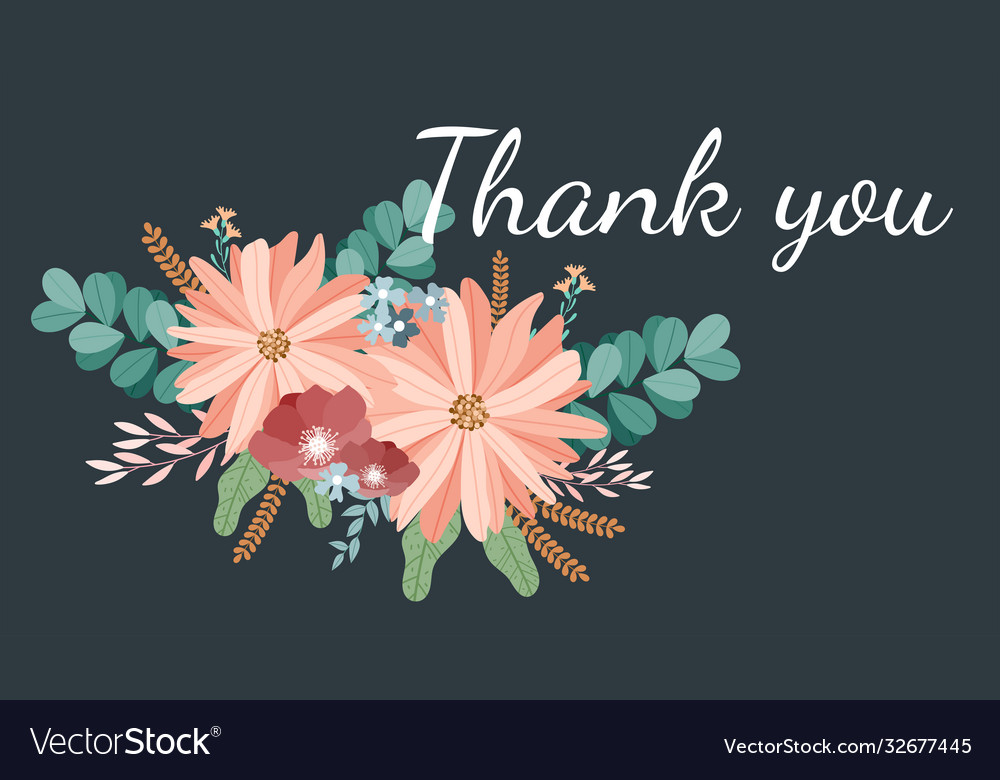 Beautiful art floral card Royalty Free Vector Image