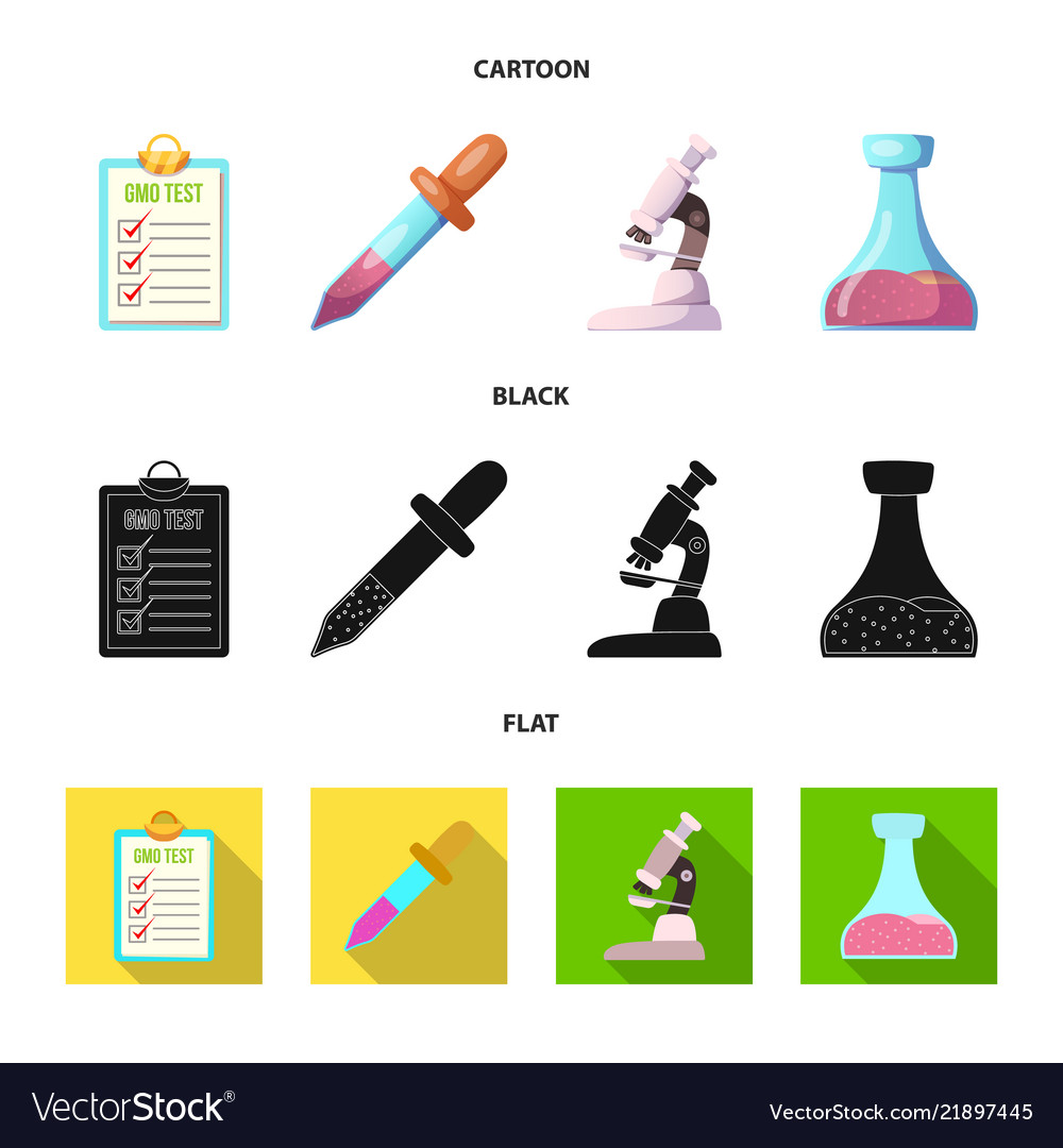 Isolated object of and logo set s