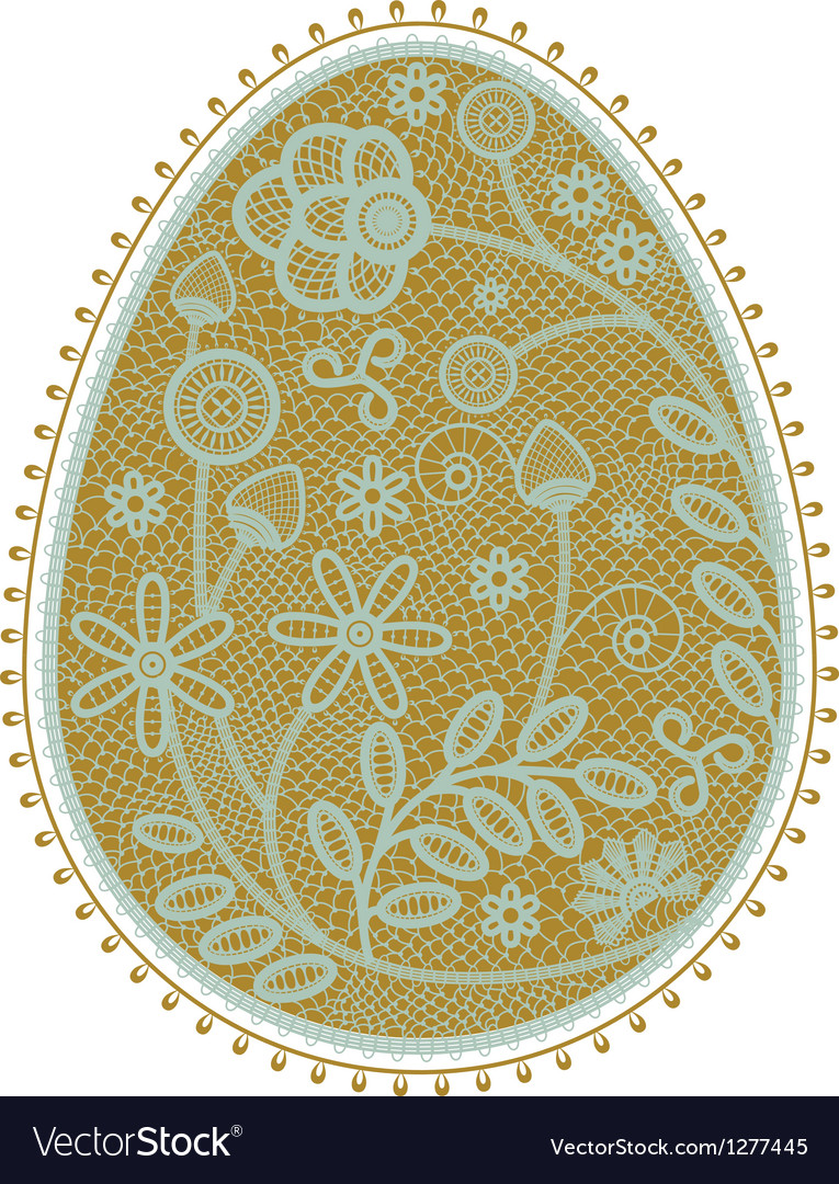 Lace egg