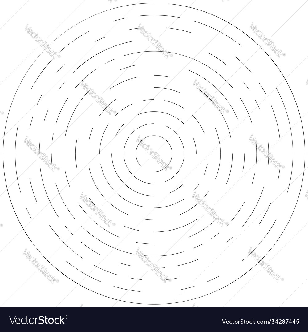 Radial radiating lines abstract burst element vector image Radial radiating lines abstract burst element