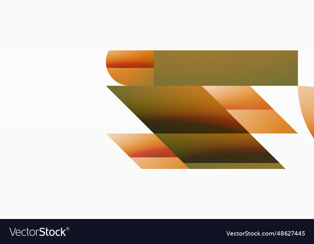 Triangle and circle minimalist composition simple Vector Image Triangle and circle minimalist composition simple