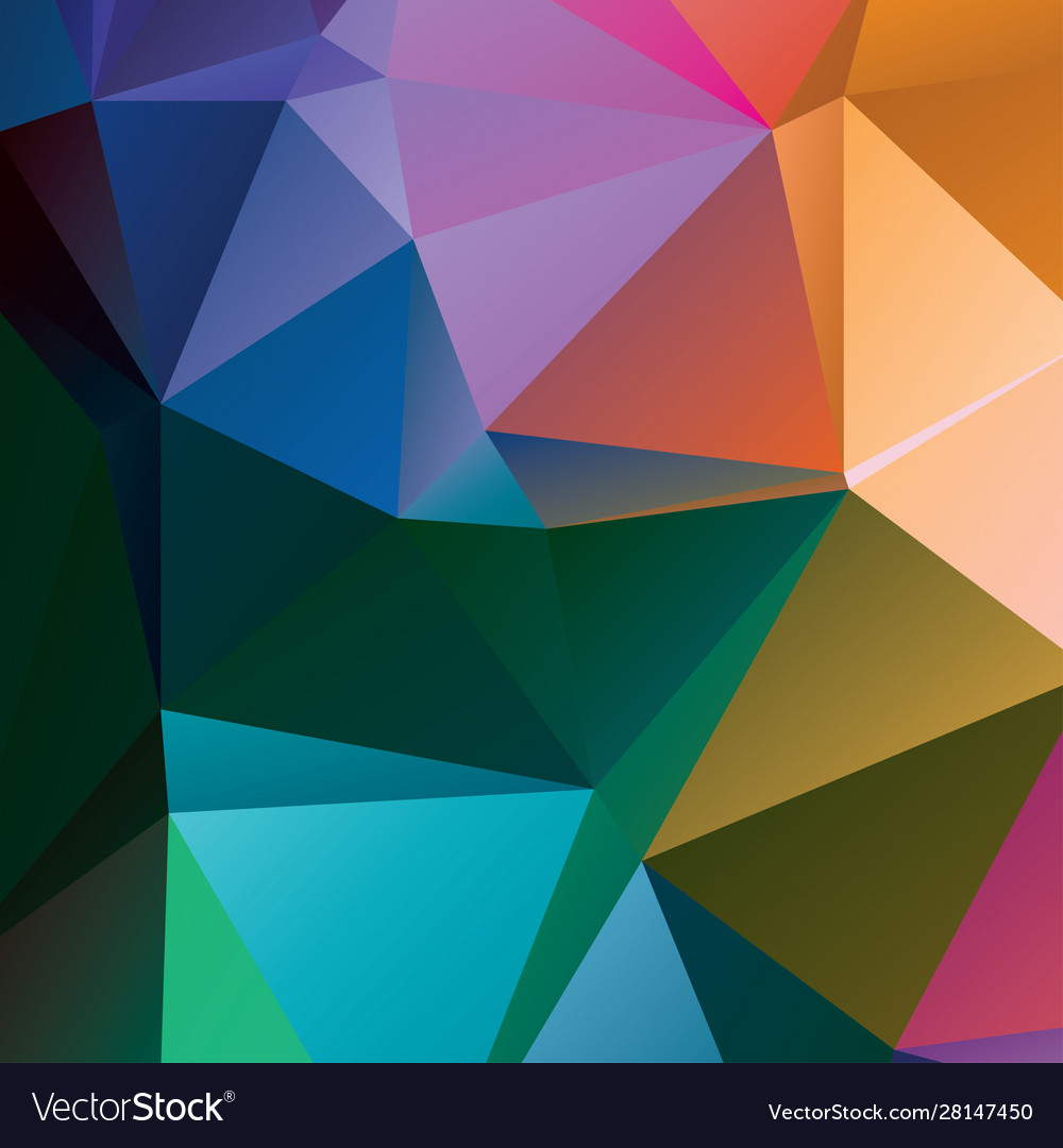 Abstract retro triangle background vector image Abstract retro triangle background