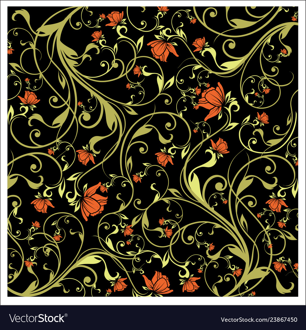 Batik design style patterns are same for fabric