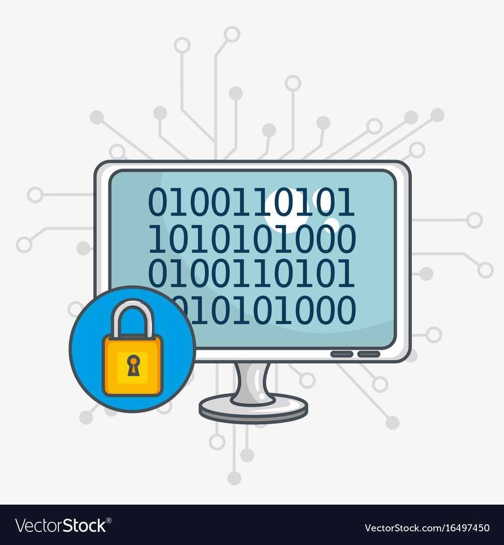 Internet security concept