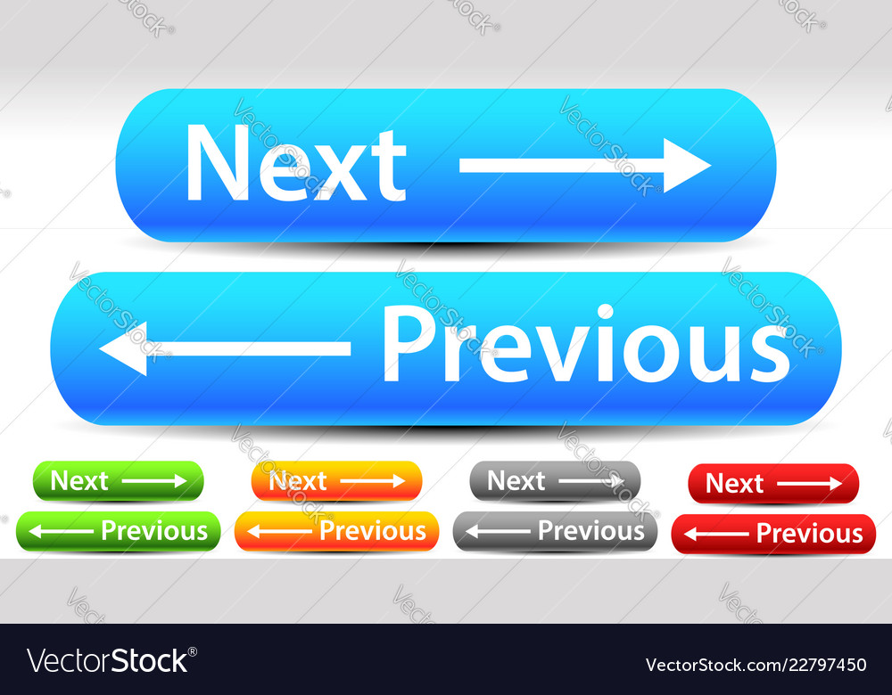 Next & Previous Buttons with Arrows