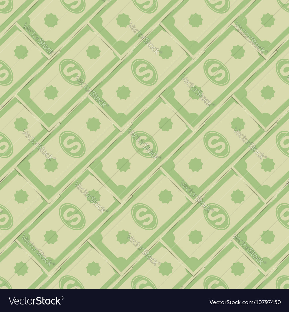 Seamless Dollar Pattern - Currency